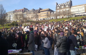 Edinburgh rally