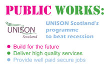 Local government cuts leaflet