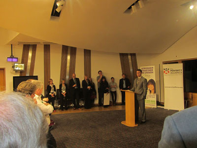 Living Wage event in Scottish Parliament