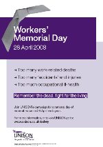 UK Workers Memorial Day Poster