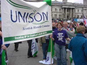 Scottish healthcare banner