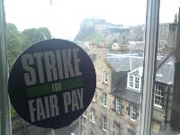 Edinburgh placard