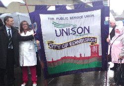 Dave Prentis Edinburgh