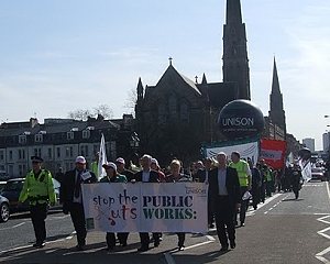 Front of march